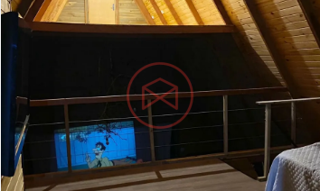 Chalé antes do centro de Ibiúna